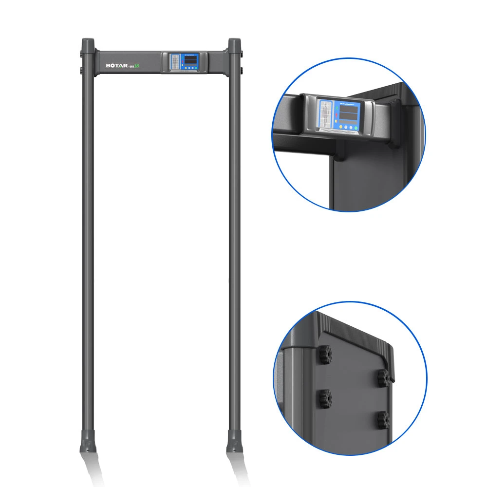 Escáner de cuerpo completo Gate paseo por la puerta del detector de metales para la comprobación de seguridad