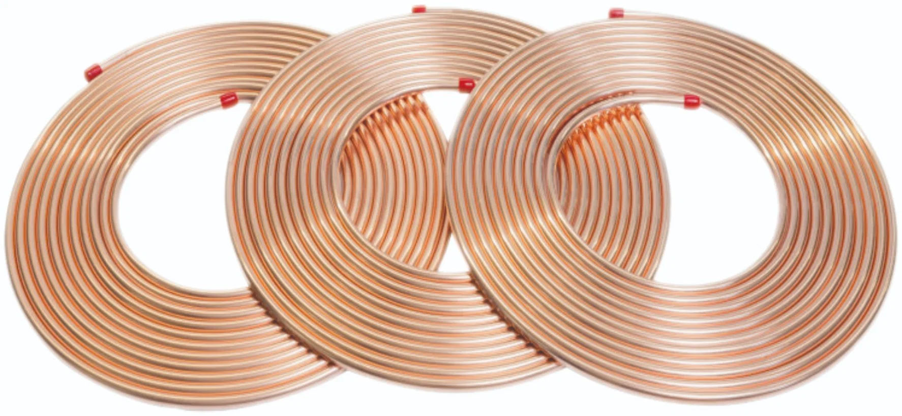 Sonda de cobre de bobina de pancake de cobre puro ASTM B280 Para refrigeración