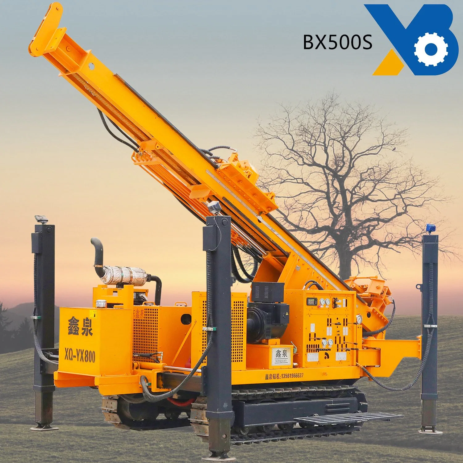 Latest Technology Hydraulic Core Drilling Machine Geological Exploration Wireline Rope Core Drilling Rig