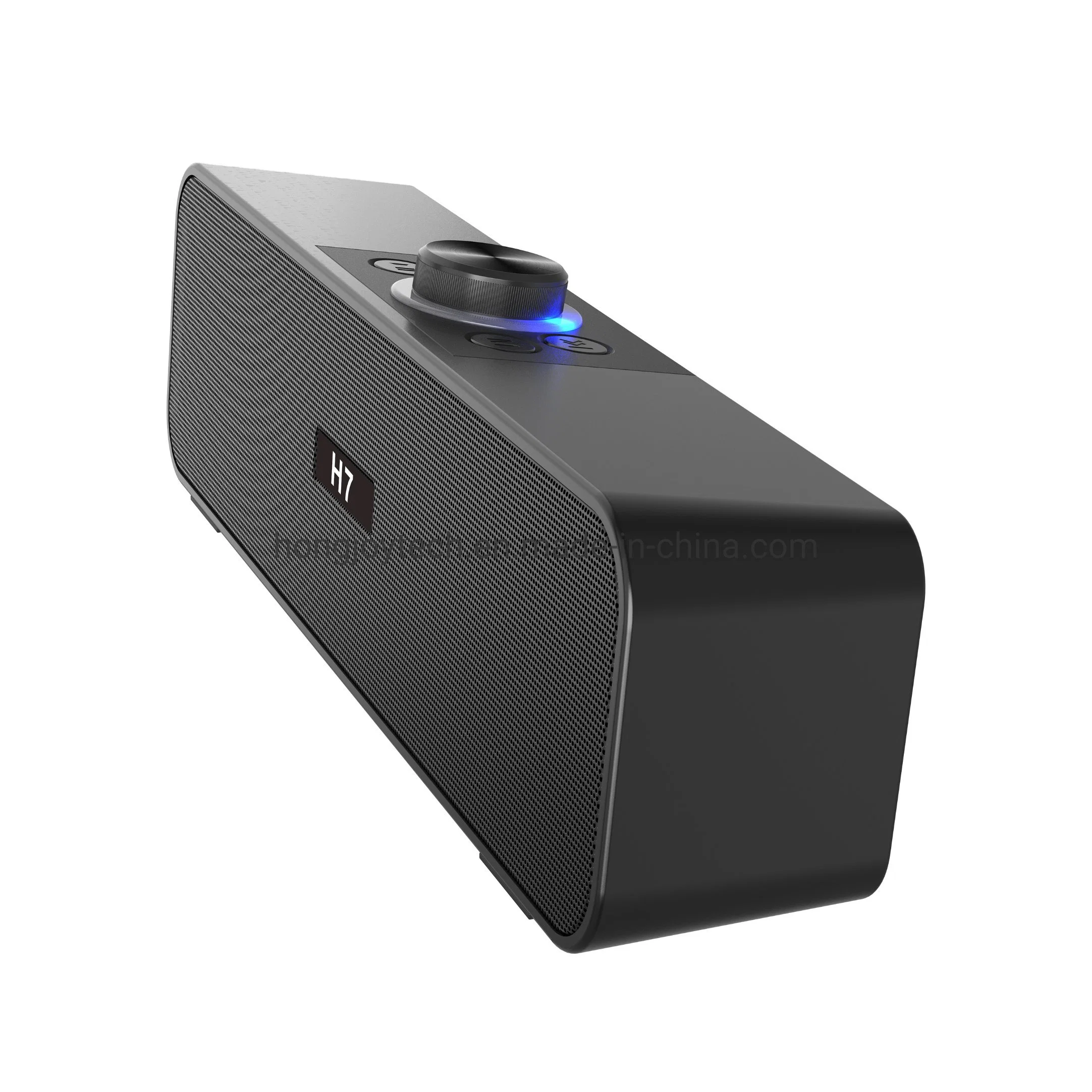 Portable Bluetooth Speaker with Stereo Sound and Deep Bass,Long-Term Playback,Bluetooth 5.0, Support TF/USB/Aux/Bt for Digital Devices of Mobile Phones, Tablet