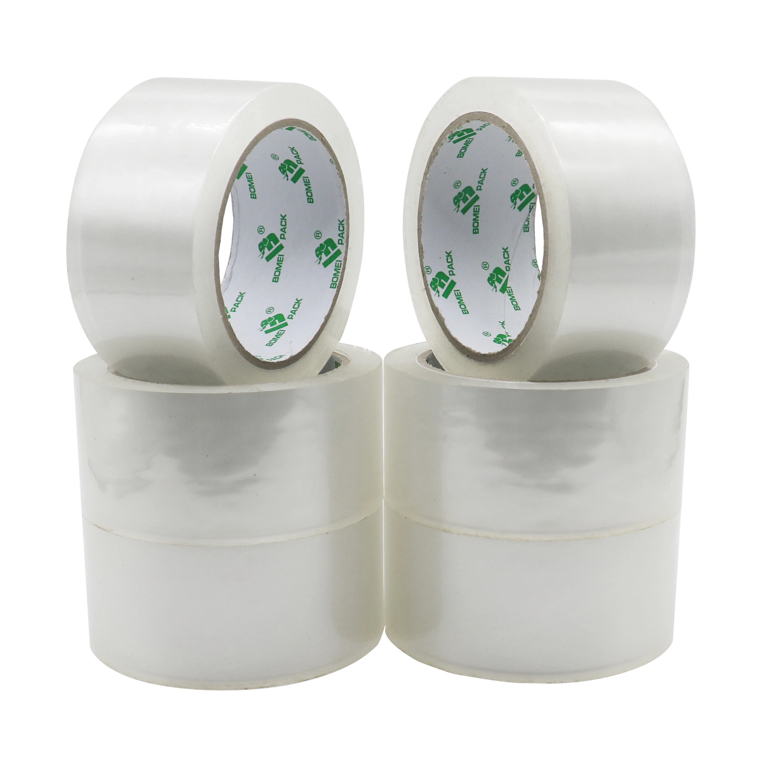 BOPP Film Adhesive Packing Tape Clear No Bubble No Noise Tape