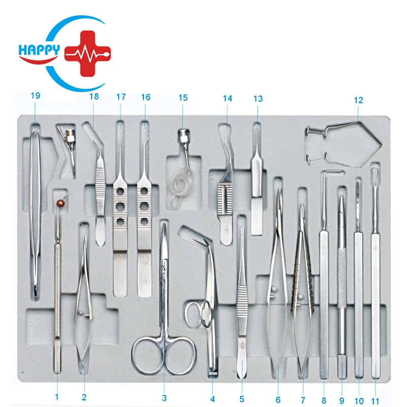 Hc-Q041 China Cheapest Ophthalmic Instrument Set for Ophthalmic Surgery with Good Quality