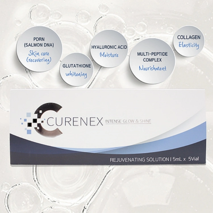 Curenex intense lueur éclat saumon ADN peptides complexe acide hyaluronique Collagène glutathion