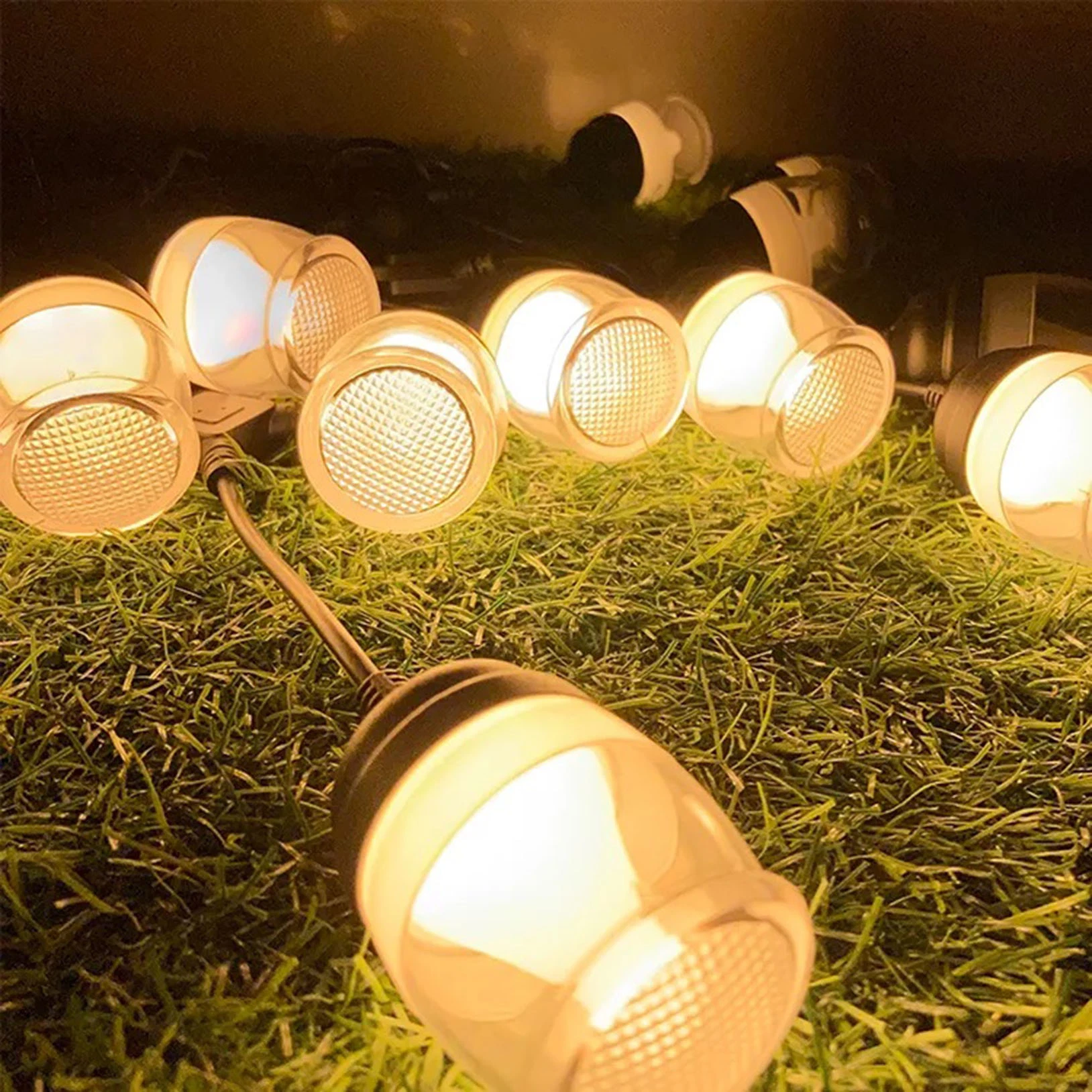 Solar Christmas Outdoor Waterproof Garden String Lights Fairy Lights for Xmas Yard Porch Camping Decoration