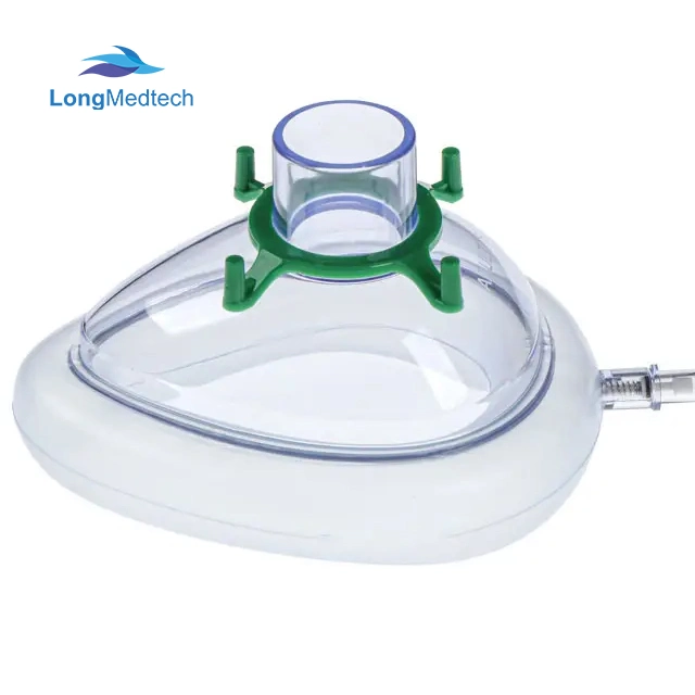 Disposable PVC Anesthesia Mask Medical Oxygen Mask