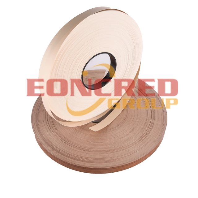 Eoncred 0.4-3mm Thickness PVC Edge Banding for Furniture Making Edge Banding Protection for Wooden Doors for China