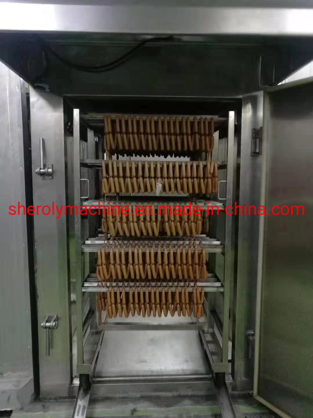 Meat Processing by Steam or Electric Type Meat Smokehouse Oven