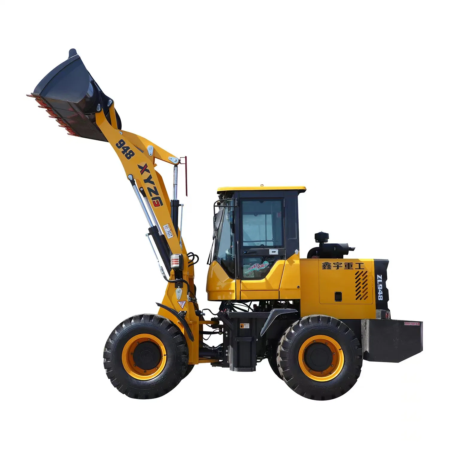 Hot Sale Full Hydraulic Mini Wheel Loader with New Design Zl948 (3Tons) BV