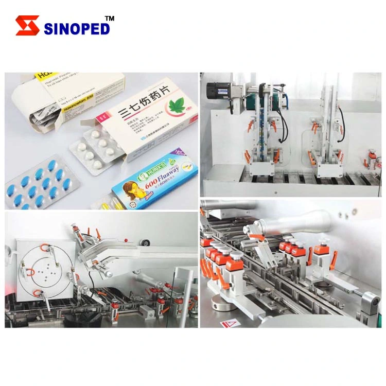 High Speed Multifunctional Horizontal Medical Automatic Cartoner Packing Machinery Pharmaceutical Carton Making Line Box Packaging Cartoning Packing Machine