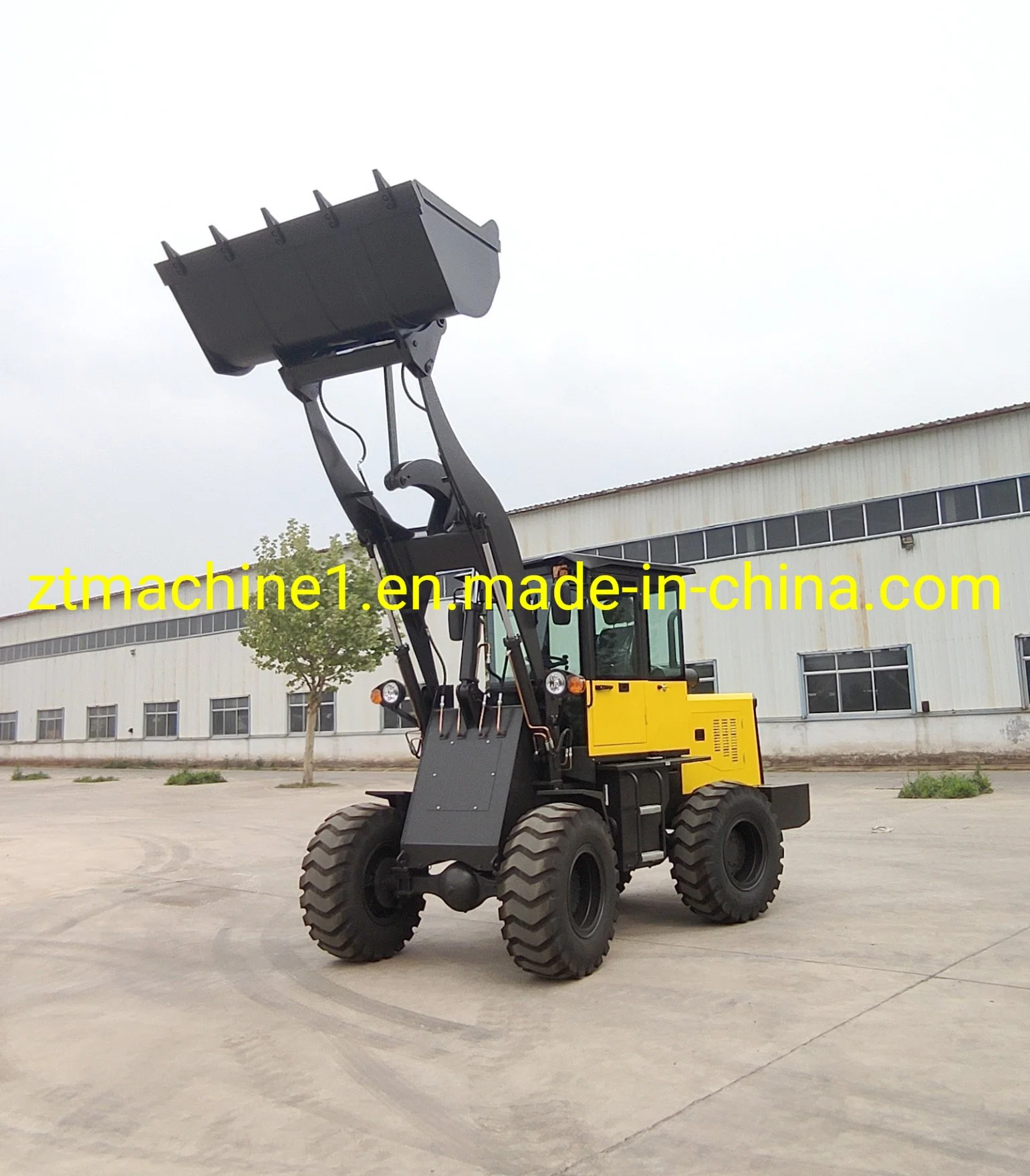 Mini 1.5t Wheel Loader: Small Farm Machine for Sale