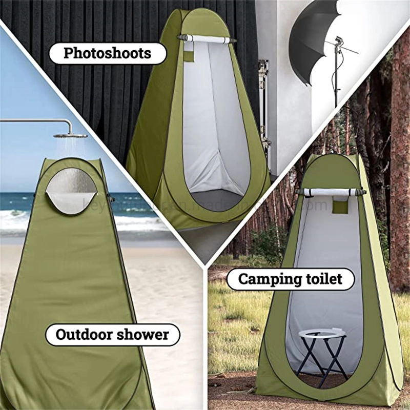 Portable Pop up Camping Tents Privacy Shelfter Canopy Awning Shower Tent for Hiking Beach Outdoor Toilet Shower Bathroom