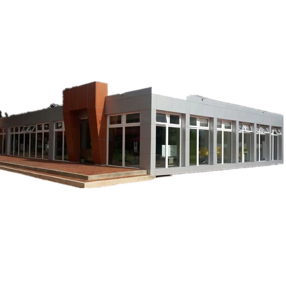 Chinese Customized Temporary Offices Steel Structure Prefabricated Building