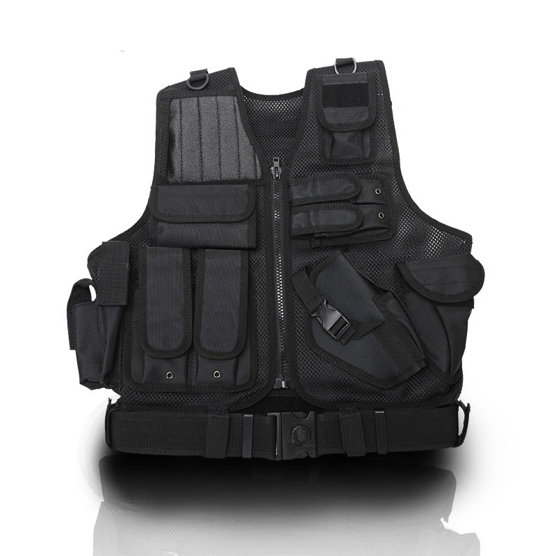 Hunting Multiple Pouches Military Molle Holster Police Assault Combat Gear Tactical Vest