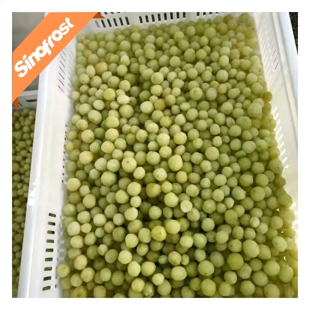 Frozen Grape, Frozen Peeled Grapes, IQF Grapes Wholes, IQF Grapes Pulp, Peeled, Seedless, Frozen Fruit, IQF Fruit