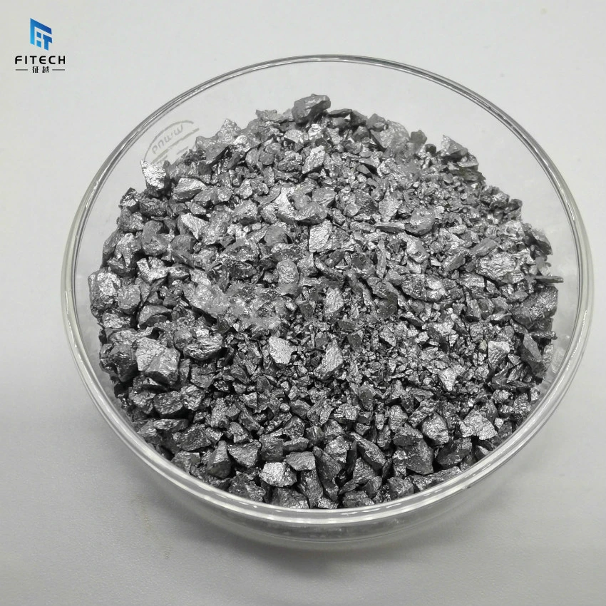 for Raw Material of High Aluminum Cement Size 0.2-6mm Alv55 Aluminum Vanadium Master Alloy