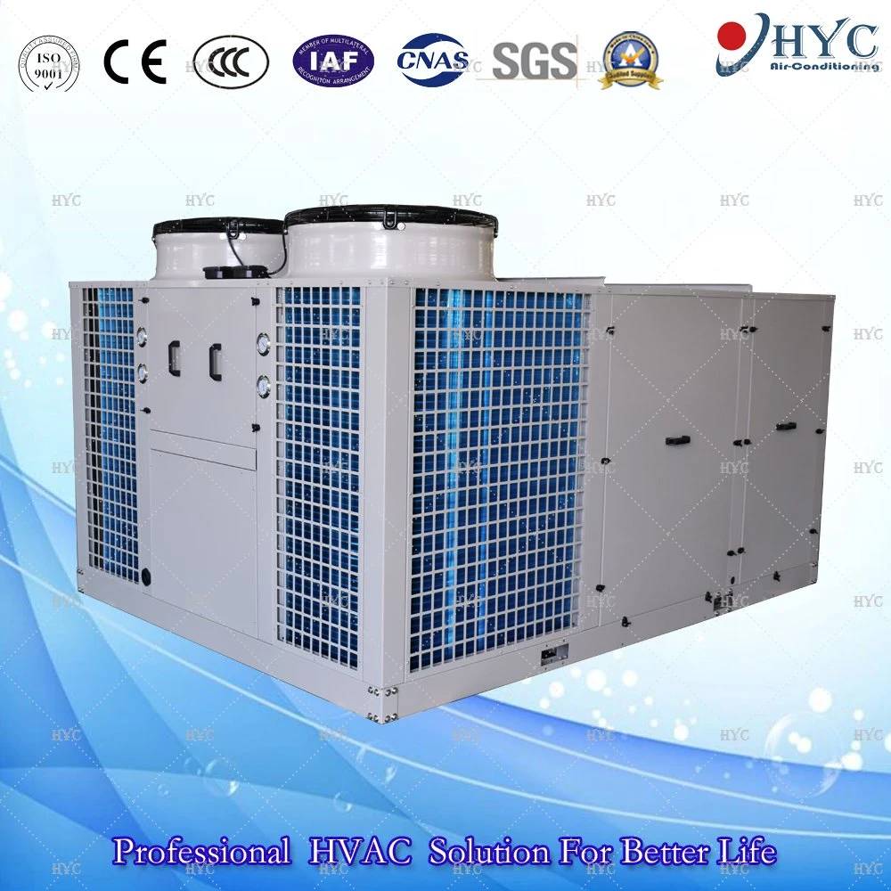 30ton Industry Workshop Install Packaged Rooftop Air Conditioner