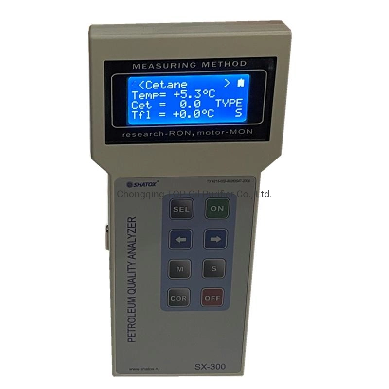 Handheld-Benziner-/Benzin-Oktanzahl (ROZ) und Diesel-Zetanzahl (MOZ) Messgerät