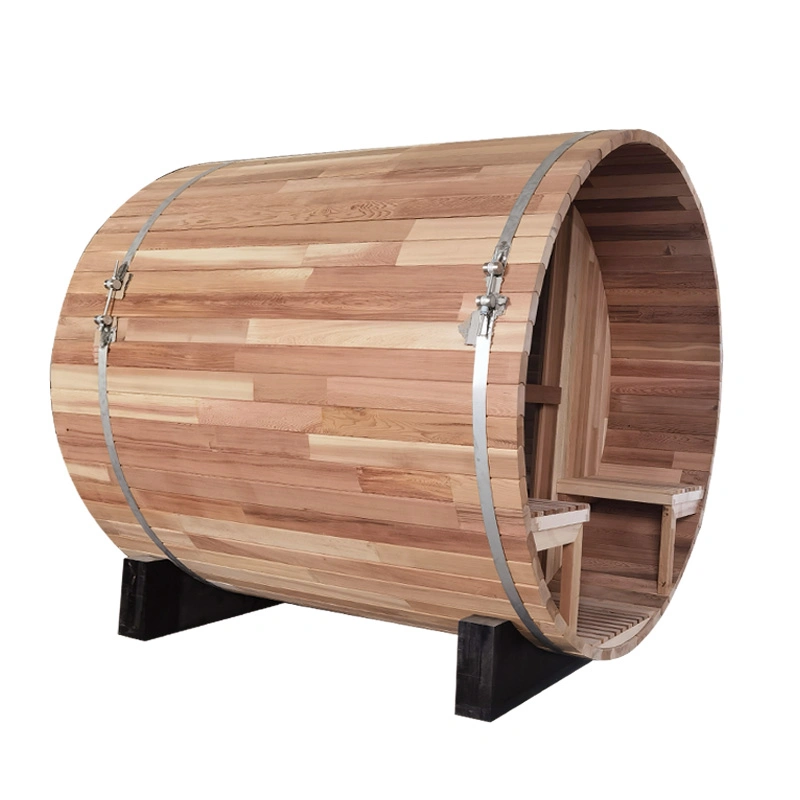 Cheap Barril Sauna para la venta de Cedro Rojo