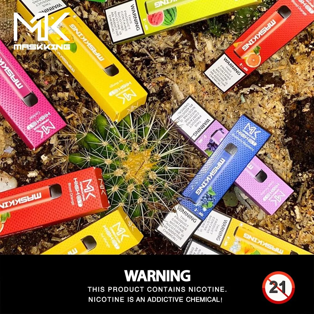 2020 Maskking Gt desechables de alta Mini Mayorista/Proveedor precios de fábrica 450 inhalaciones E-cigarrillo