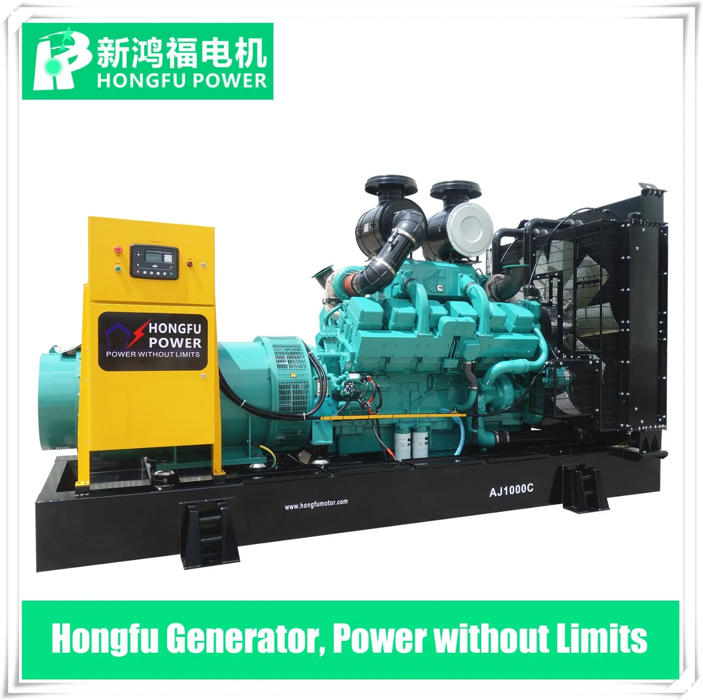 Standby 528kw 660kVA Open Type OEM Cummins Perkins Fawde Engine Diesel Generator Set with Dse Controller