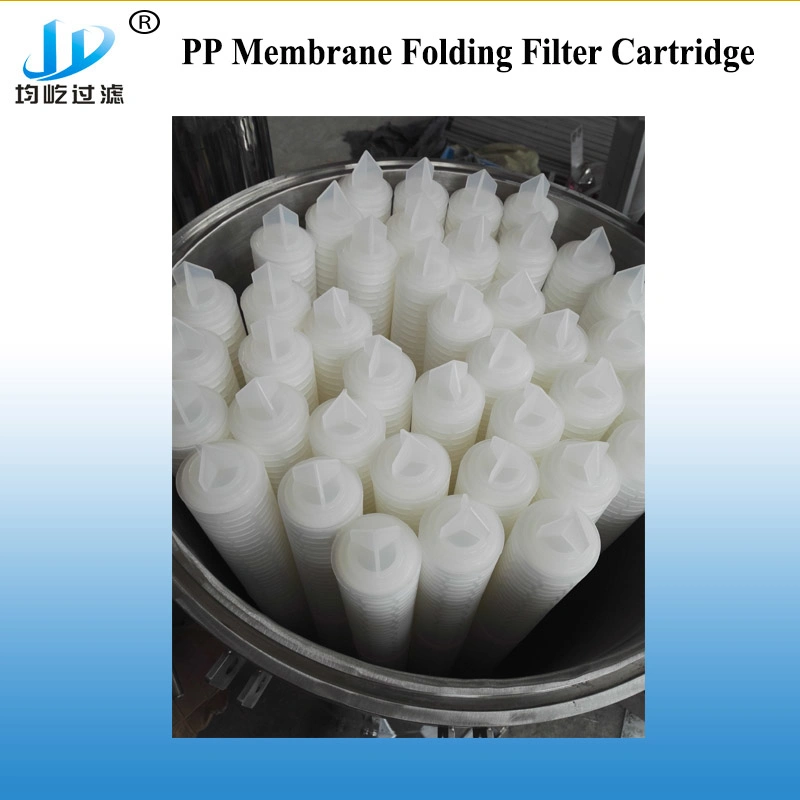 PP Membrane Filter/Water Filter Replace/Pleated Filter Cartridge 5 Micron