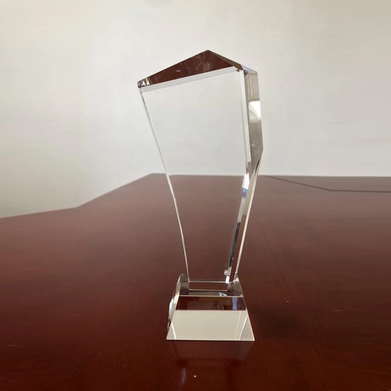 Embleton Blue Optical Crystal Glass Award