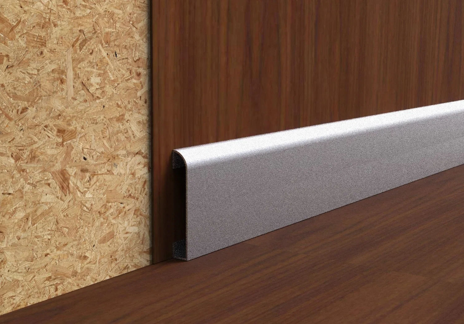 Beautrim Stainless Steel 0.8mm Skirting Board