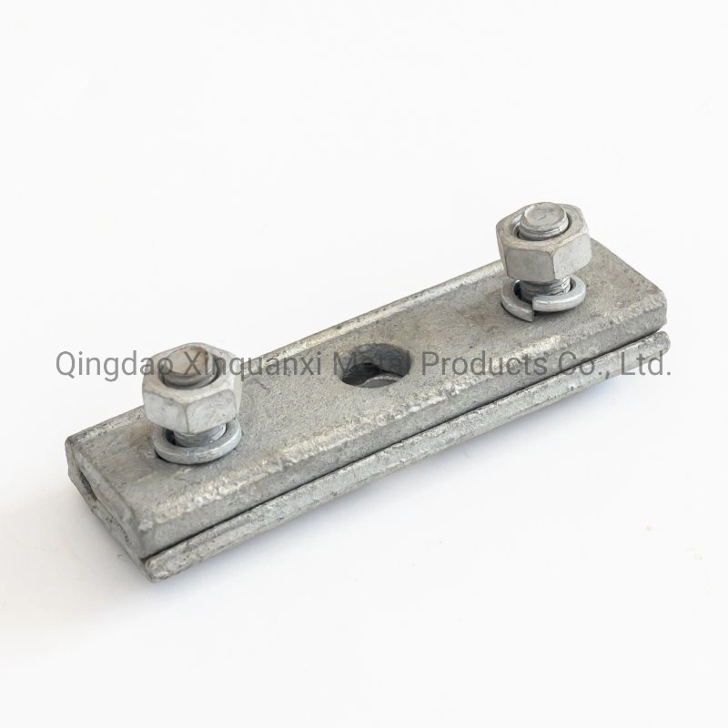 Hot Sale Galvanized Steel Cable Suspension Clamp/Three Bolt Guy Clamp