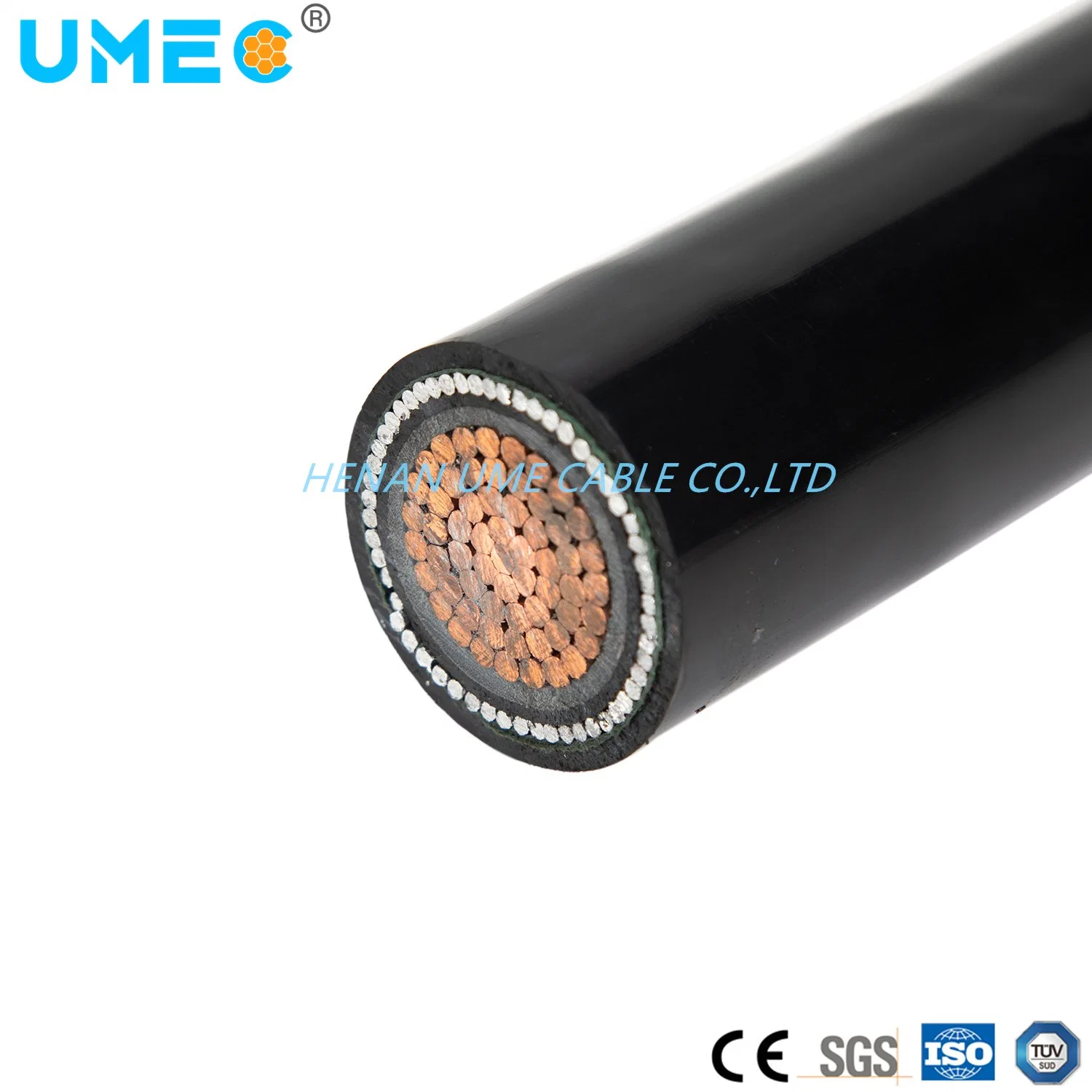 IEC 60502 0.6/1kv Orange Black Grey Copper Aluminum Conductor PVC Insualted Swa Sta Armoured Electrical Cable