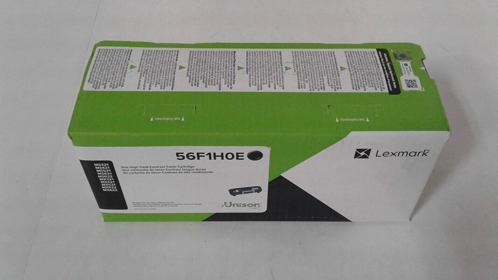 Commerce de gros de véritables Lexmark 56f1h0e tambour noir Cartouche de toner à rendement élevé