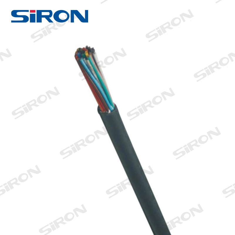 Cable flexible SiRON X100 Multicore resistente al Fuego multifilar 22AWG/24AWG/28AWG señal Cable para control de señal de equipos industriales