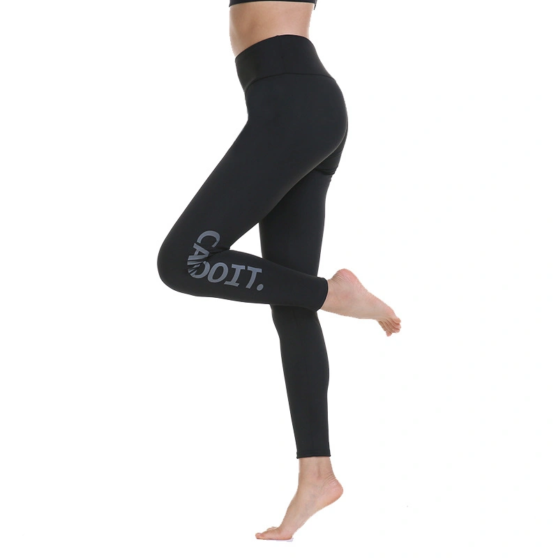 La fábrica de la mujer pantalones de yoga personalizado