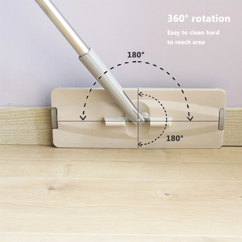 Очистите прибор легко сс 360 поворот спина ткань из микроволокна со сдавливаемой трубой и плоские швабры