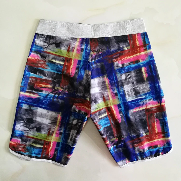 Factory Wholesale/Supplier Men's Swim Trunks Quick Dry Beach Shorts, High quality/High cost performance Colorful Printed Beachwear Summer Swim Short