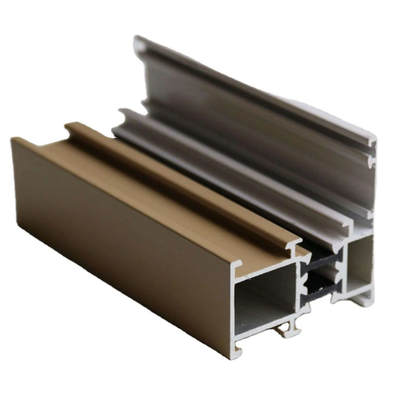 Powder Coat Anodized Oxidation Extruded Sliding Door Tube 6063 Aluminium/Aluminum Extrusion Profile