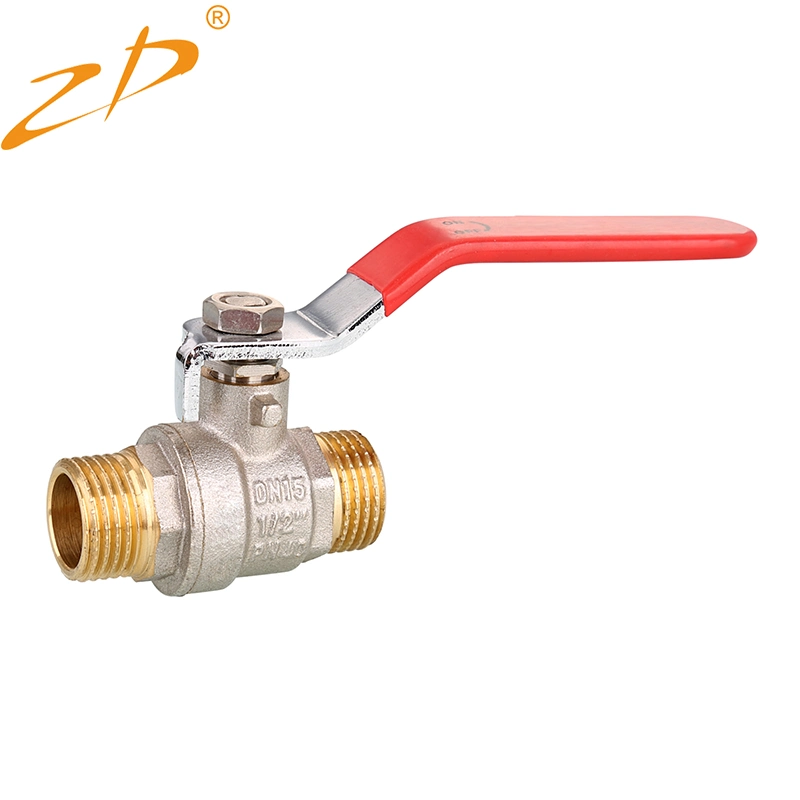 1/2"-2" F/M Bsp Pn40 ISO 9001 OEM/ODM Nickel Plating Brass Ball Valve