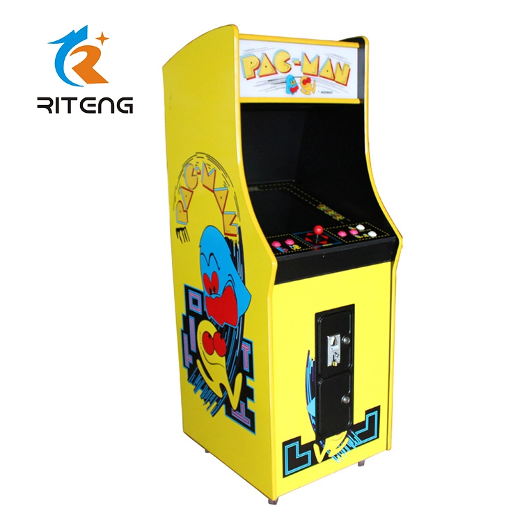 Com moedas de jogo de vídeo de arcada vertical gabinete da máquina Multi jogo PAC Man