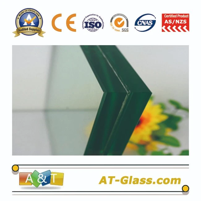 6.38mm Window Glass Clear PVB Laminated Tempered Glass Safety Glass