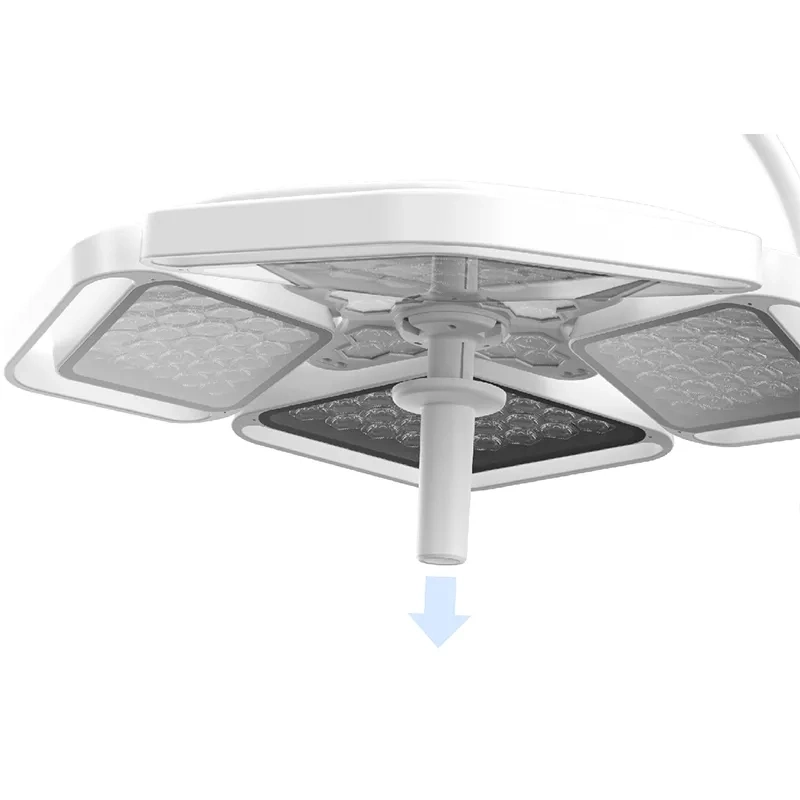 Shadowless LED Lámpara quirúrgica medicina doble cabeza de la luz de quirófano (THR-L3+4c LED).