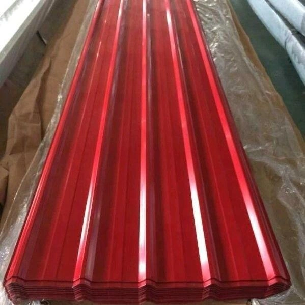 Corrugated Roofing Sheet Metal Building Material Color Roof Tiles Price Hot