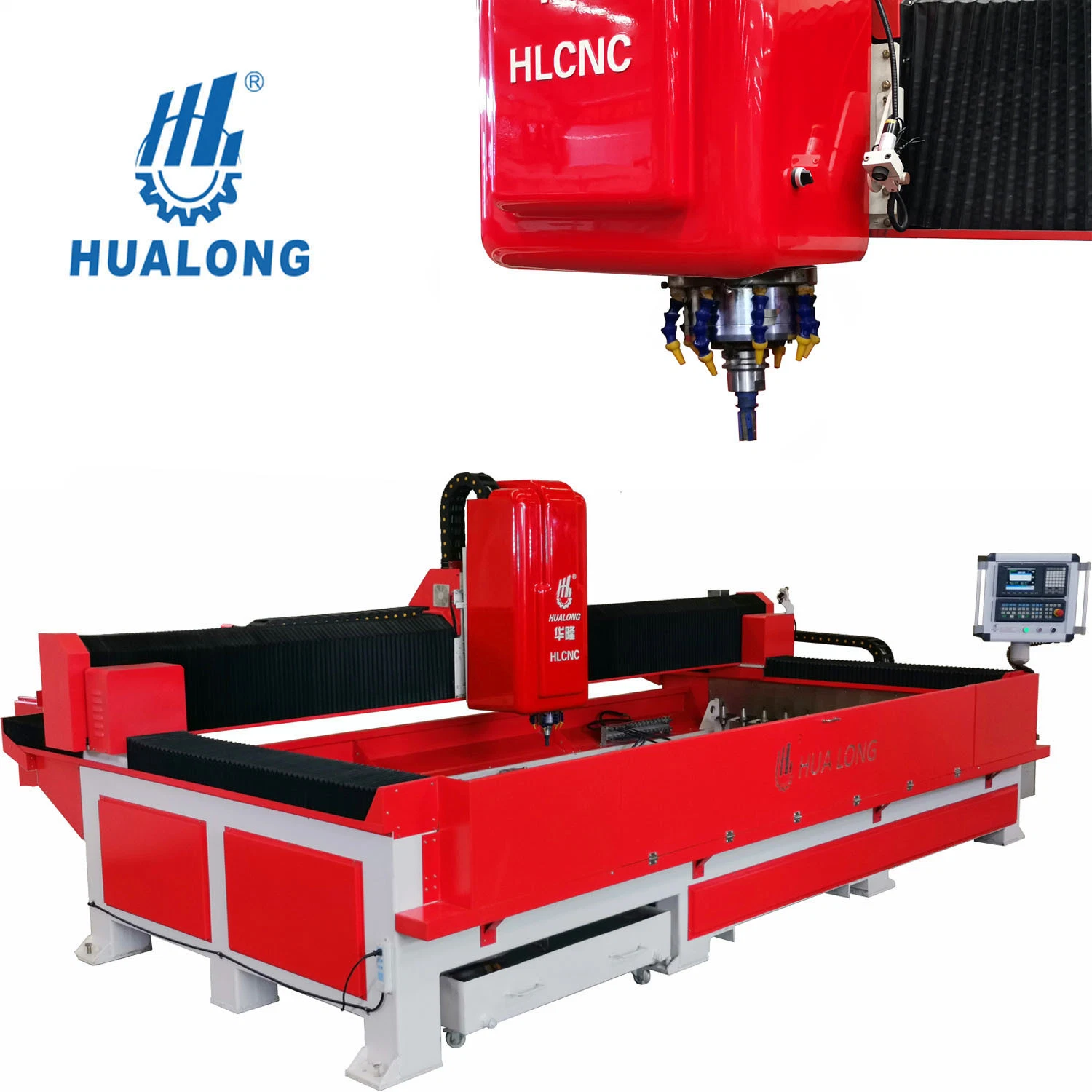 Granite Stone Countertop Cutting Polishing CNC Machine Router