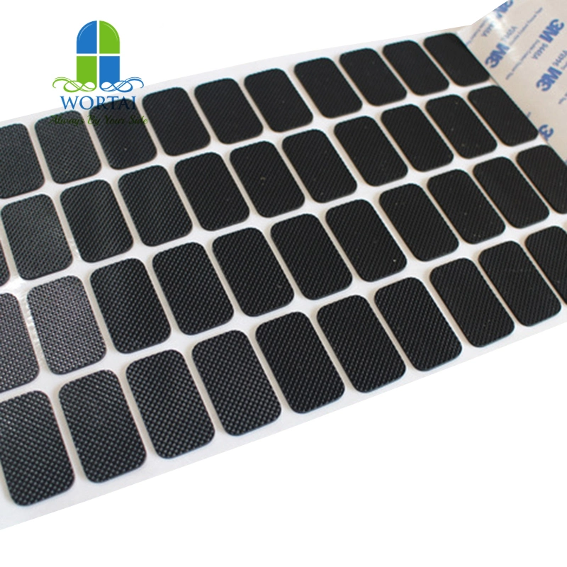 Square Self Adhesive Tape Backed of Silicone Rubber Bumper Feet