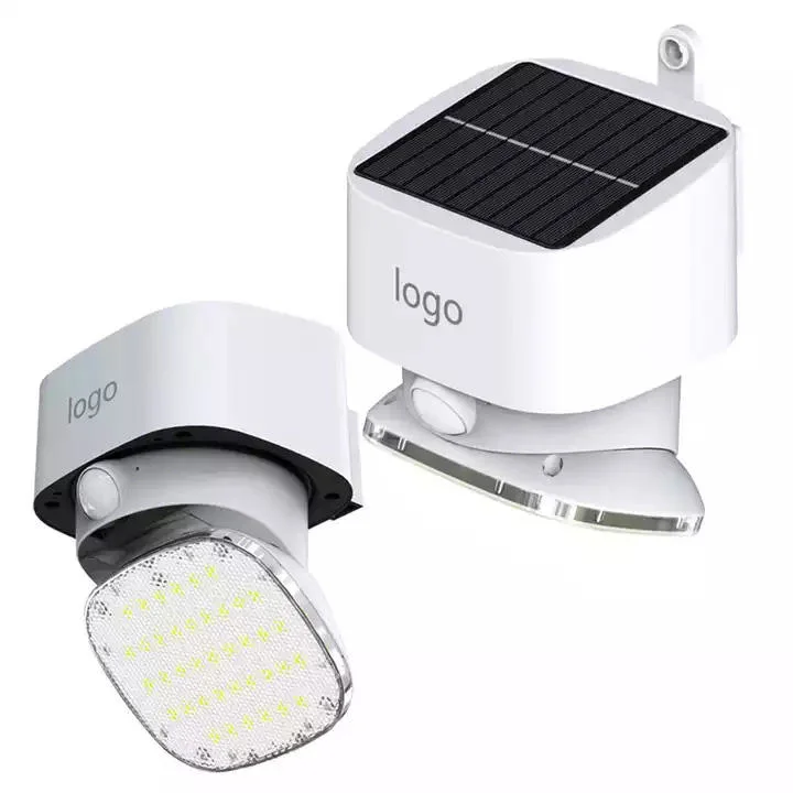 Sensor de movimento IP65 à prova de água Courtyard Garden Wall Solar Lights para exterior Luz de segurança