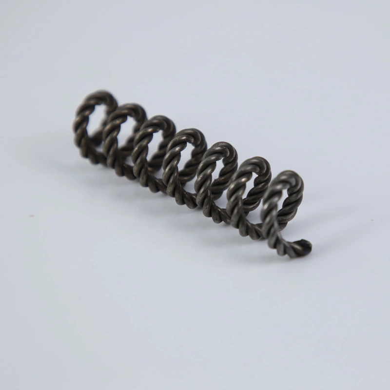 Factory Custom Stainless Steel Wire Forming Bending Coil Tension Double Hook Extension Springs