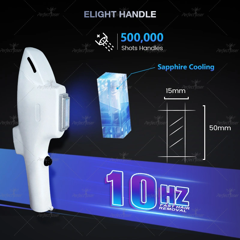 New Arrival 10Hz 500, 000 Shots IPL Photo Rejuvenation Germany Xenon Lamp Dpl Elight Opt 5 Wavelength Pigment Removal Skin Intense Pulsed Light Beauty Machine