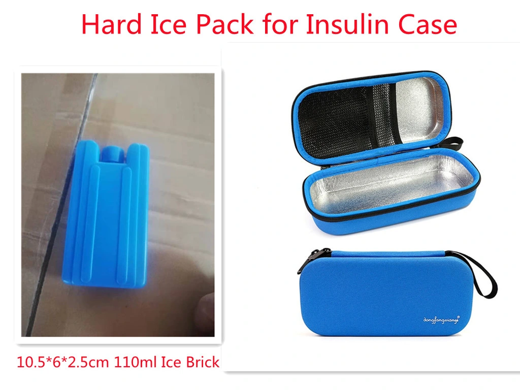 Plastic Material Blue Gel Ice Cool Pack Freezer Bricks Dry Powder Ice Pack