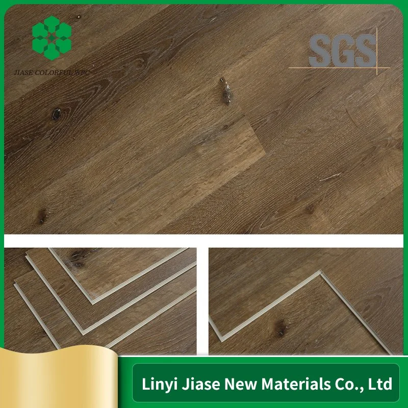 100% Waterproof Non-Slip Plastic PVC Rigid Lvt Spc Vinyl Flooring