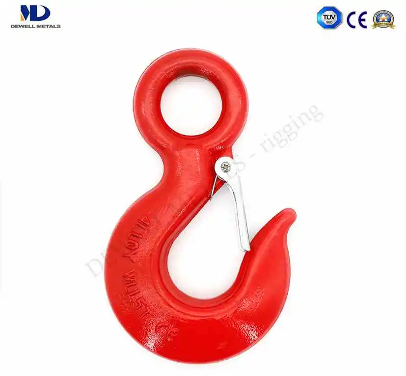 Rigging Hardware Color Painted Forged Alloy Steel G80 with Latch Eye Hook