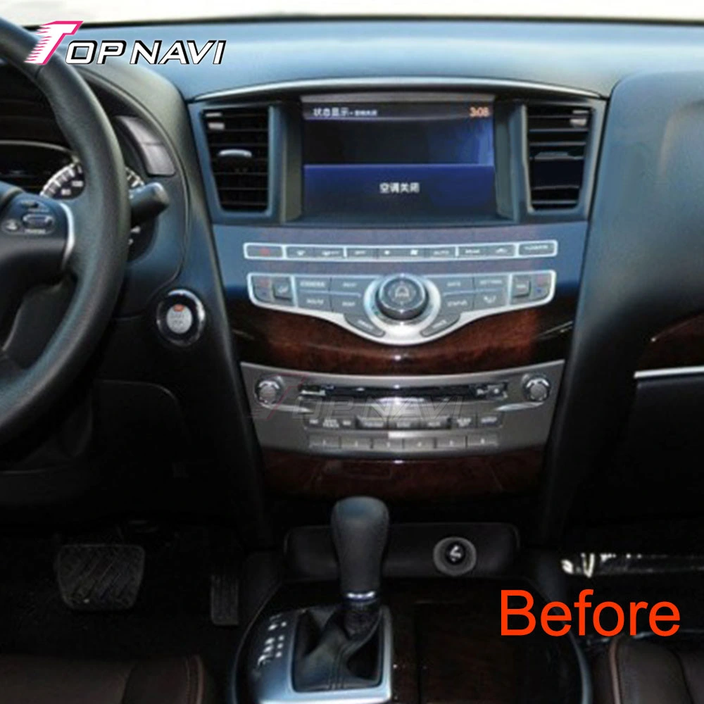 Pantalla táctil vertical coche Android Video para Infiniti Jx35/Qx60 2012 32+2013 2014 2015 2016 2017 2018 2019 3 GB inalámbrico Jugador Carpaly