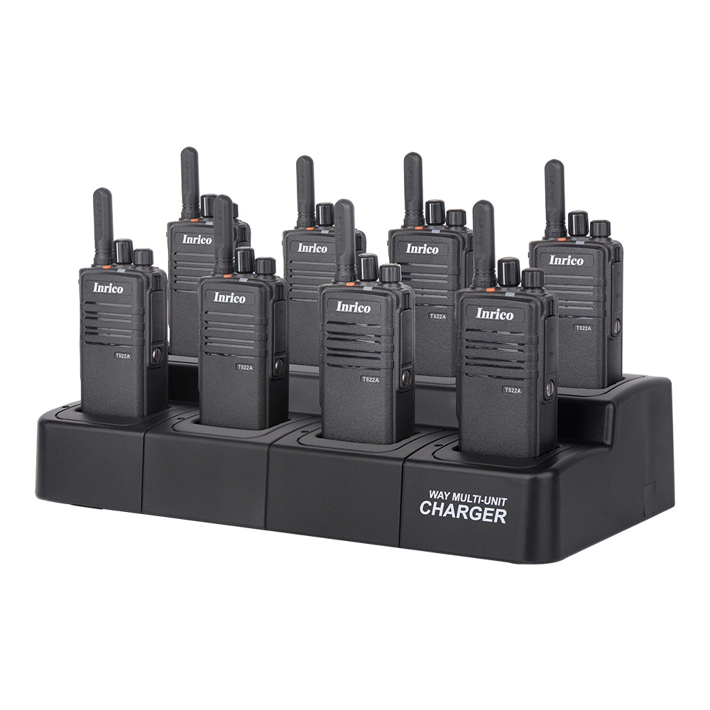 Inrico T522/T522A 3G/4G Chargeur Muilt-Unit Eight-Pocket Radio 4,2 V mc-522 chargeur de batterie